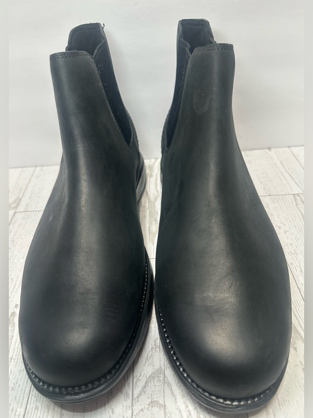 NWOT - Cole Haan Men's Atlantic Slip-On Leather Chelsea Boots, Black, Sz 10W